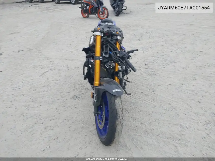 2026 Yamaha Yzfr7 VIN: JYARM60E7TA001554 Lot: 45033594